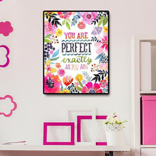 Charger l'image dans la galerie, Lettre - diamant rond complet - 30x40cm