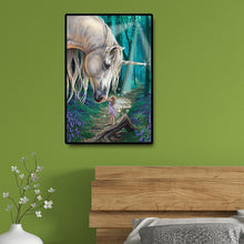 Charger l'image dans la galerie, Cheval et elfe - diamant rond complet - 30x40cm