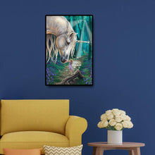 Charger l'image dans la galerie, Cheval et elfe - diamant rond complet - 30x40cm