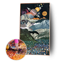 Charger l'image dans la galerie, Univers - diamant rond complet - 30x40cm