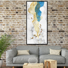 Charger l'image dans la galerie, Poisson - diamant rond complet - 50x100cm