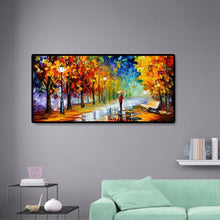 Charger l'image dans la galerie, Image d’huile - diamant rond complet - 80x40cm