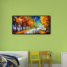 Charger l'image dans la galerie, Image d’huile - diamant rond complet - 80x40cm