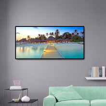 Charger l'image dans la galerie, Villa de plage - diamant rond complet - 80x40cm