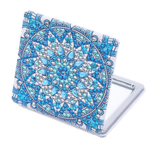 Charger l'image dans la galerie, Mandala Pattern-Diamond Makeup Mirror