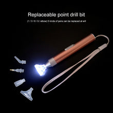 Charger l'image dans la galerie, Kit de stylo de forage à point lumineux de charge USB Diamond Painting