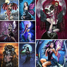 Charger l'image dans la galerie, Cartoon Elf-Full Round Diamond Painting-30x40cm