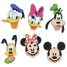 Charger l'image dans la galerie, 6pcs-Mickey Mouse-Diamond Painting Autocollants