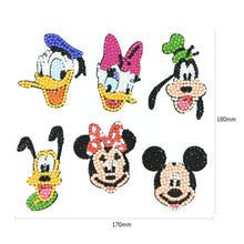 Charger l'image dans la galerie, 6pcs-Mickey Mouse-Diamond Painting Autocollants