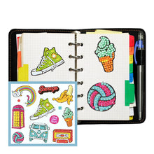 Charger l'image dans la galerie, 10pcs-Food-Diamond Painting Autocollants