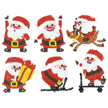 Charger l'image dans la galerie, 6pcs-Christmas-Diamond Painting Autocollants