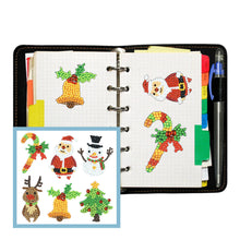 Charger l'image dans la galerie, 6pcs-Christmas-Diamond Painting Autocollants