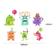 Charger l'image dans la galerie, 6pcs-Animal-Diamond Painting Autocollants
