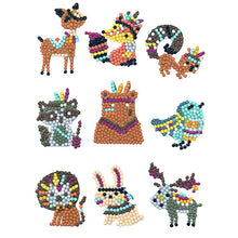 Charger l'image dans la galerie, 9pcs-Animal-Diamond Painting Autocollants