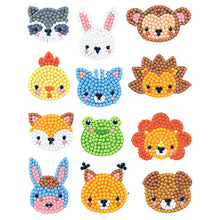 Charger l'image dans la galerie, 12pcs-Animal-Diamond Painting Autocollants