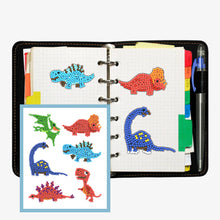 Charger l'image dans la galerie, 6pcs-Dinosaur World-Diamond Painting Autocollants