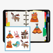 Charger l'image dans la galerie, 6pcs-Animal-Diamond Painting Autocollants