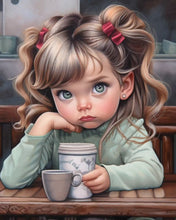 Charger l'image dans la galerie, Sweet Fille-Full Round/Square Diamond Painting-30x40cm/40x50cm/50x70cm