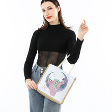 Charger l'image dans la galerie, Kits de Fourre-tout réutilisables de sac de rangement d'achats de toile de peinture de diamant