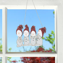 Charger l'image dans la galerie, Christmas-Diamond Painting Door Pendant