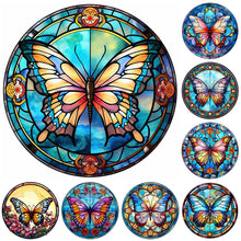 Charger l'image dans la galerie, Butterfly-Full Round Diamond Painting-30x30cm