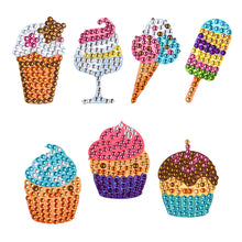 Charger l'image dans la galerie, 7pcs-Ice Cream-Diamond Painting Autocollants