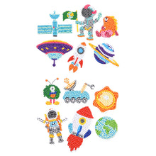 Charger l'image dans la galerie, 12pcs-Starry-Diamond Painting Autocollants