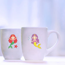 Charger l'image dans la galerie, 6pcs-Mermaid-Diamond Painting Autocollants