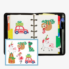 Charger l'image dans la galerie, 6pcs-Forest-Diamond Painting Autocollants