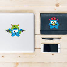 Charger l'image dans la galerie, 9pcs-Smurfs-Diamond Painting Autocollants