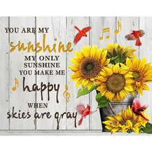 Charger l'image dans la galerie, Flower-Full Drill Round Drill-50x40cm-Diamond Painting