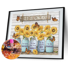 Charger l'image dans la galerie, Fleur-Plein Foret Rond Foret-50x40cm-Peinture Diamant