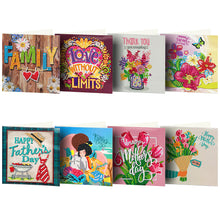 Charger l'image dans la galerie, 4pcs/Set-Holiday-Diamond Cartes de voeux