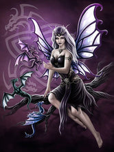 Charger l'image dans la galerie, Cartoon Elf-Full Round Diamond Painting-30x40cm