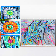 Charger l'image dans la galerie, Peinture au diamant en forme de cristal spécial cheval 40 * 30 cm