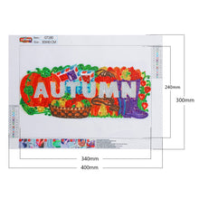 Charger l'image dans la galerie, Four Seasons on Paper Diamond Diamond Painting de forme spéciale 40 x 30 cm