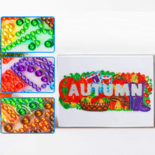 Charger l'image dans la galerie, Four Seasons on Paper Diamond Diamond Painting de forme spéciale 40 x 30 cm