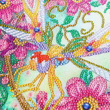 Charger l'image dans la galerie, Peinture au diamant en forme de cristal spécial libellule 30*40cm