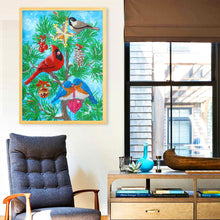 Charger l'image dans la galerie, Cardinal-spécial en forme de cristal diamant peinture-30*40cm