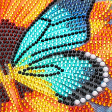 Charger l'image dans la galerie, Papillon Tournesol Spécial En Forme De Cristal Diamant Peinture 30*40cm