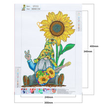 Charger l'image dans la galerie, Peinture au diamant en cristal de forme spéciale de maison de Noël 30 * 40cm