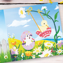 Charger l'image dans la galerie, 4pcs/Set-Easter-Diamond Cartes de voeux