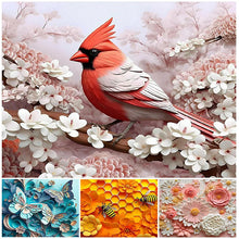 Charger l'image dans la galerie, Cardina-FULL Round Diamond Painting-40x30cm