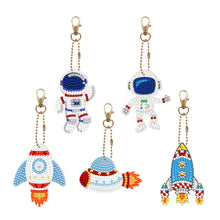 Charger l'image dans la galerie, 5pièces Planétaire Double face Porte-clés