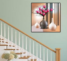 Charger l'image dans la galerie, Vase - diamant rond complet -