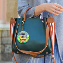 Charger l'image dans la galerie, 2pièces Hibou Double face Porte-clés