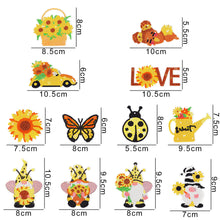 Charger l'image dans la galerie, 10pcs ornement suspendu de Noël côté unique