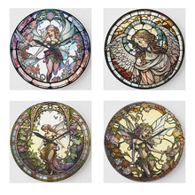 Charger l'image dans la galerie, Sirène en Vitrail Elf-Full Round Diamond Painting-30x30cm