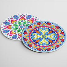 Charger l'image dans la galerie, 8pcs/set +1 rack de stockage-Mandala-Acrylique Diamond Coaster