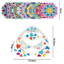 Charger l'image dans la galerie, 8pcs/set +1 rack de stockage-Mandala-Acrylique Diamond Coaster